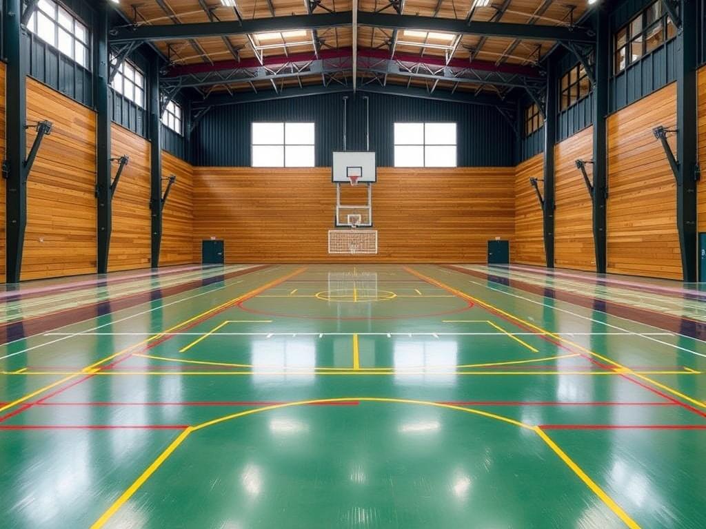 Which linoleum should I choose for a sports hall?фото